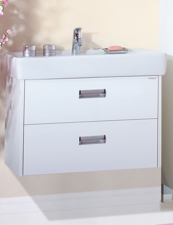 Тумба с раковиной Бриклаер Палермо 80 подвесная