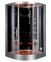 Душевой бокс Eago DZ962 F8 черное стекло