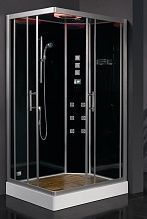 Душевая кабина Eago DZ955 F8 R черное стекло