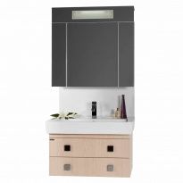 Мебель для ванной Vod-ok Квадро 80 дуб