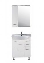 Мебель для ванной ASB-Mebel Альфа 65 белый ясень