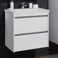 Тумба с раковиной Opadiris Фреш 60 белая