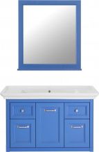 Мебель для ванной ASB-Woodline Толедо 105 синяя