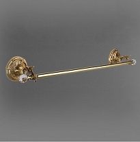 Полотенцедержатель 36 см ART&MAX Barocco Crystal AM-1781-Br-C бронза