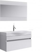 Мебель для ванной Aqwella 5 stars Бергамо 100 белая