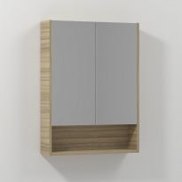 Зеркало-шкаф Vod-Ok Грейс 60 кокоболо натуральный