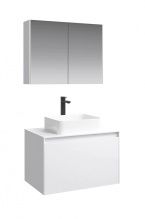 Мебель для ванной Aqwella 5 stars Mobi 80 фасад белый, корпус белый