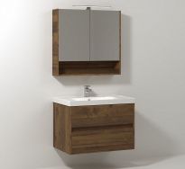Мебель для ванной Vod-Ok Грейс 90 подвесная дуб хантон