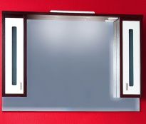 Зеркало-шкаф Бриклаер Бали 120 венге